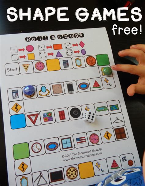 Shape identification games - The Measured Mom