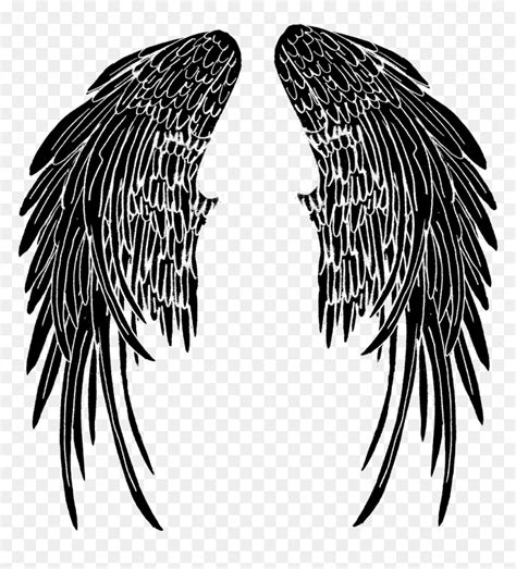 Tattoo Fallen Angel Clip Art Cover-up - Fallen Angel Wings Tattoo, HD ...