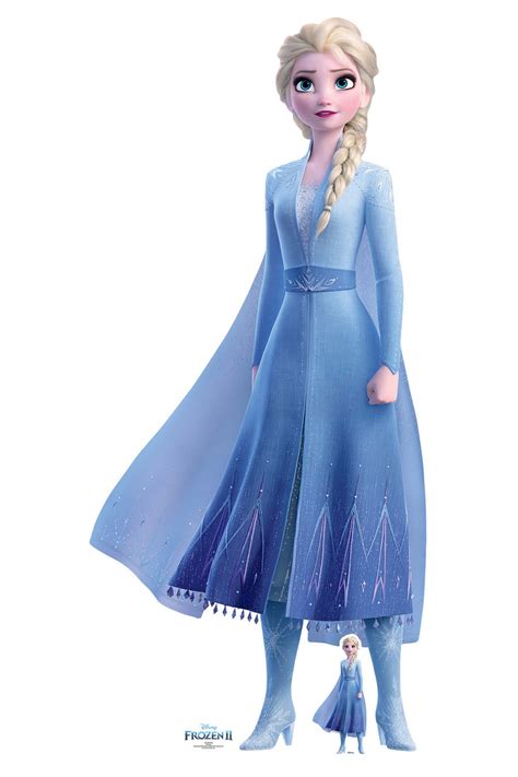 Elsa Princess of Arendelle from Frozen 2 Official Disney Cardboard Cutout