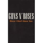 GUNS N ROSES Music Discography Of Rare Cassette Singles & Cassesste ...