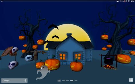 3d Halloween Live Wallpaper - 3d Cartoon Halloween (#58060) - HD Wallpaper & Backgrounds Download