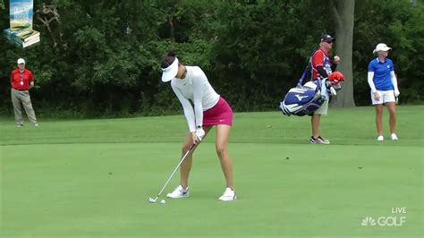 Michelle Wie's Golf Swing Super Slow Motion Face On 2017 KPMG LPGA ...