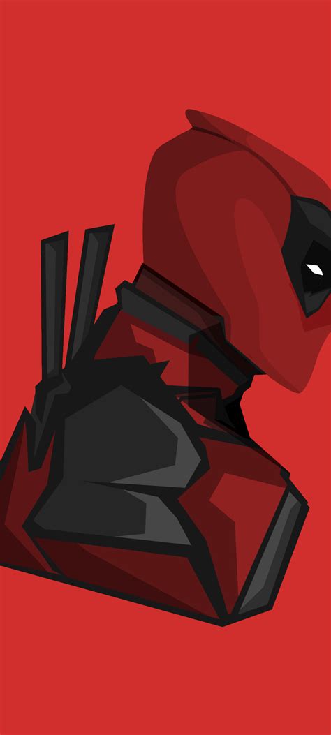 1080x2400 Deadpool 4k Minimalism Google Pixel 7 ,HD 4k Wallpapers ...