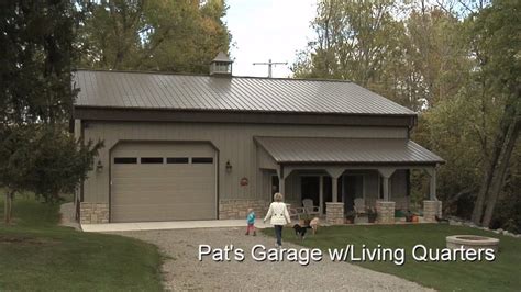 Steel Buildings Garage With Living Quarters : 40x60 Metal Building with Living Quarters | Metal ...