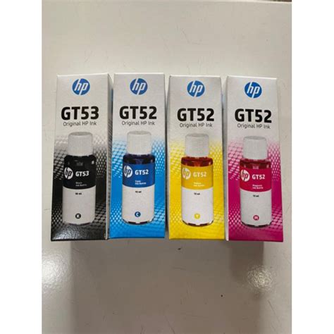 Jual TINTA PRINTER HP GT52 GT53 HP Smart Tank 510, 515, 550, 610, 615, Ink Tank 115, 315, 415 ...