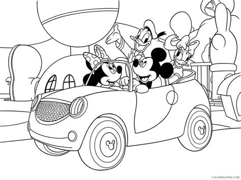 Mickey Mouse Clubhouse Coloring Pages Cartoons disney mickey mouse ...