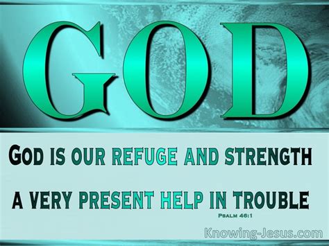 14 Bible verses about God Being Our Refuge