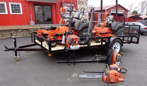 Husqvarna MZT52 & MZT61 Briggs Mowers Utility Trailer Pack | Utility ...