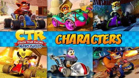 Crash Team Racing Nitro-Fueled: All Characters Roster & Stats