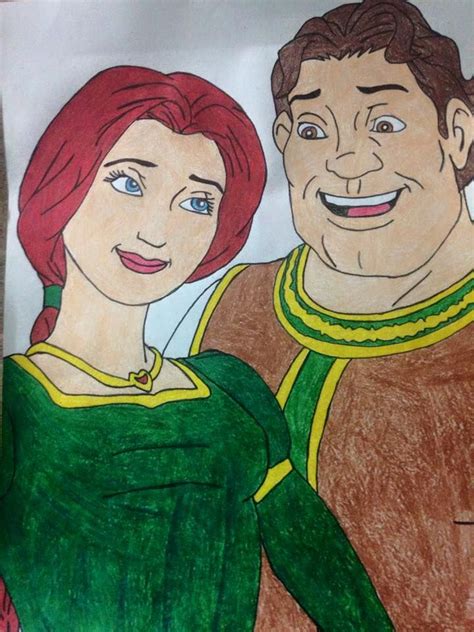 Princess Fiona and Shrek in their human forms Comic Book Characters, Comic Books, Zelda ...