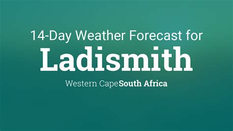 Ladismith, South Africa 14 day weather forecast