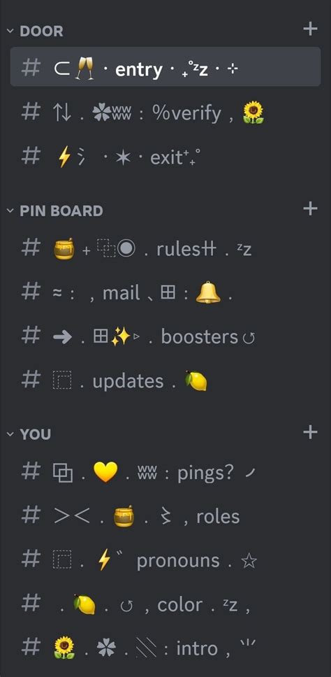 Yellow discord channel layout, free templates link Server Name Ideas Discord, Twitch Streaming ...