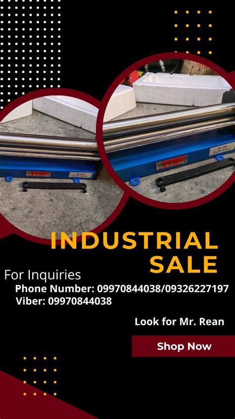 Manual Slip Roll Machine, Commercial & Industrial, Industrial Equipment on Carousell