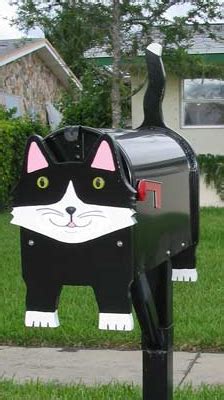 Mr Puddy Zone: Cat Mailbox