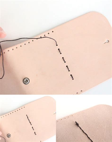 DIY Leather Pouch | Poppytalk