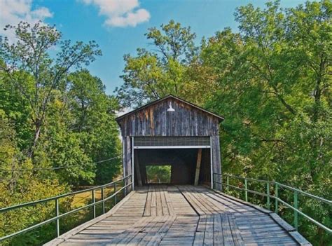 "Euharlee Covered Bridge " by lynell | Redbubble