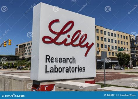 Indianapolis - Circa June 2017: Eli Lilly And Company World Headquarters. Lilly Makes Medicines ...