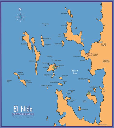 Map of El Nido | Map of El Nido, Palawan, Philippines | Macy Anonuevo | Flickr