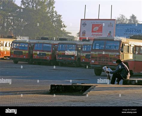 Bus stand, Station, Swargate, Pune, Maharashtra, India Stock Photo - Alamy