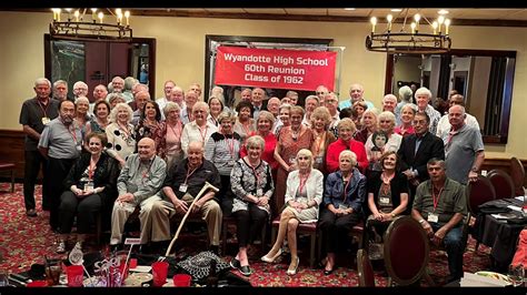 Wyandotte High School, Class of 1962, 60th Reunion Weekend, September ...