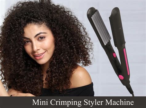 Details more than 167 crimping curling iron wavy hair latest - POPPY