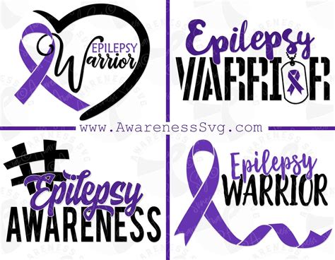 Epilepsy Fighter Svg Epilepsy Mom Svg Epilepsy Png Download - Etsy | Epilepsy ribbon, Epilepsy ...