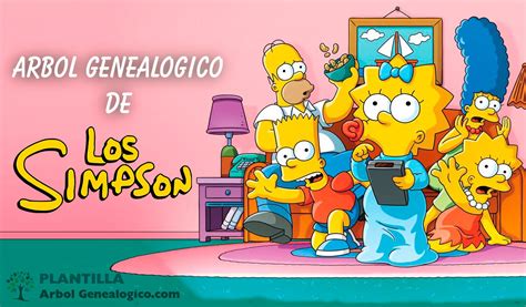 Árbol genealógico Los Simpson ️【COMPLETO】