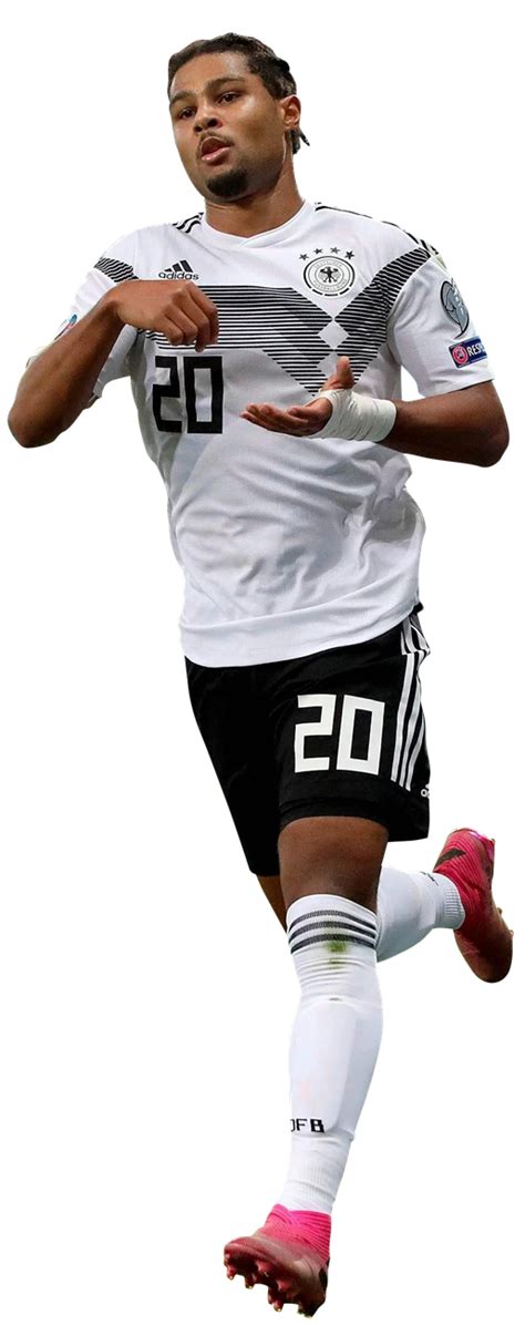 Serge Gnabry Germany football render - FootyRenders