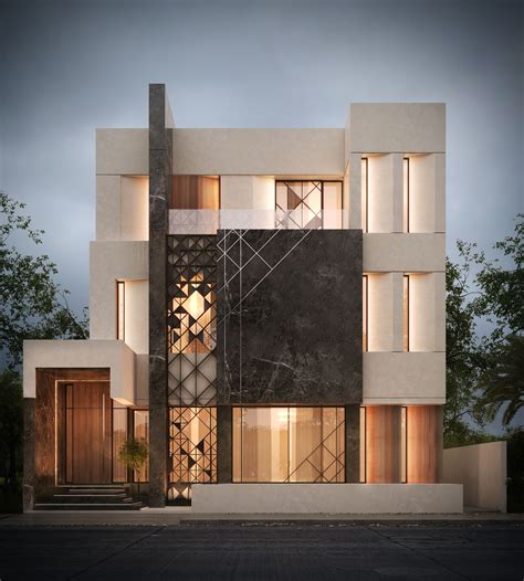 500 m private villa Kuwait sarah sadeq architects | Modern house design ...