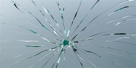 Premium AI Image | Broken glass crack texture Abstraction for design