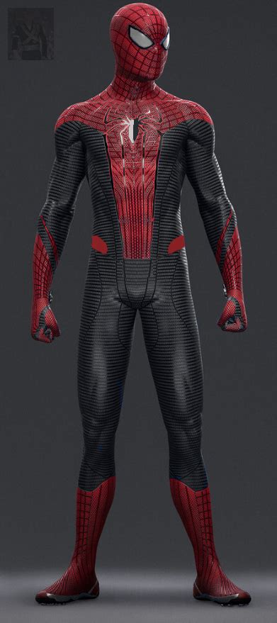 TASM 1 Spider-Man with the discarded suit by boiola1903 on DeviantArt