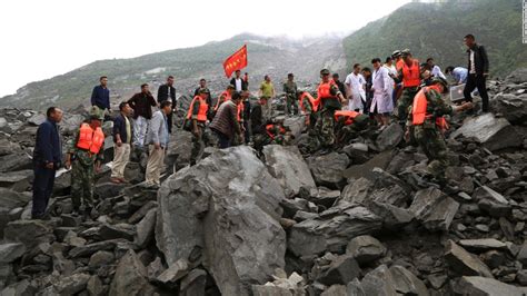 China landslide buries more than 40 houses - CNN