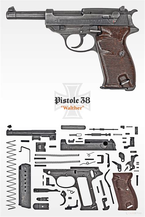 Anatomy: German Pistol Walther P38 - C&Rsenal