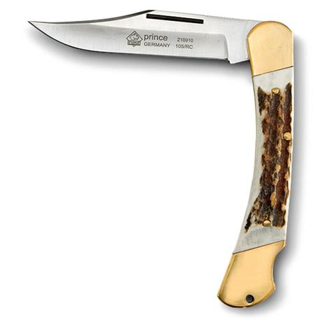 Puma® Earl Stag Knife - 156953, Folding Knives at Sportsman's Guide