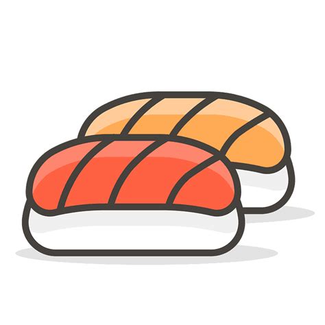 Sushi emoji clipart. Free download transparent .PNG | Creazilla