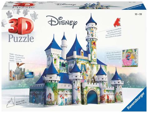 Disney Princess Castle | 3D Puzzle Buildings | 3D Puzzles | Products | ca_en | Disney Princess ...