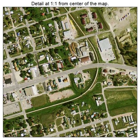 Aerial Photography Map of Custer, SD South Dakota