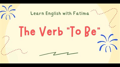 The Verb "To Be" - YouTube