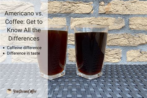 Americano vs. Coffee: Get to Know All the Differences