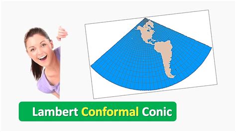 What is Lambert Conformal Conic | LCC Projection Explained | Lambert ...