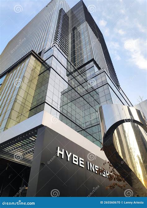 Hybe Insight Building editorial image. Image of building - 265560670