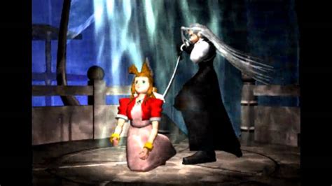 Final Fantasy VII - Aeris/Aerith's Death Scene. - YouTube