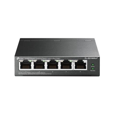 TL-SG1005LP | Switch de escritorio Gigabit de 5 puertos con 4 puertos PoE+ | TP-Link Perú