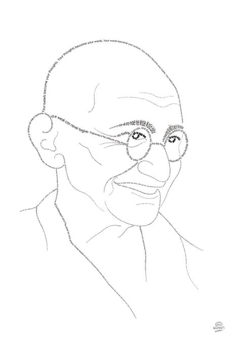 Mahatma Gandhi Drawing at GetDrawings | Free download