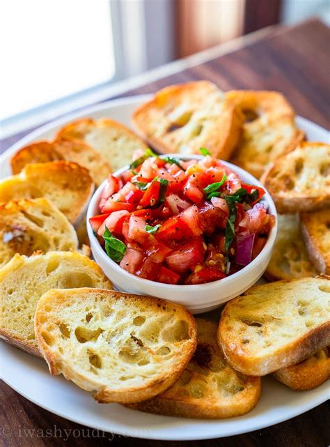 Easy Bruschetta Recipe | Recipe in 2020 | Easy bruschetta recipe, Easy bruschetta, Bruschetta recipe