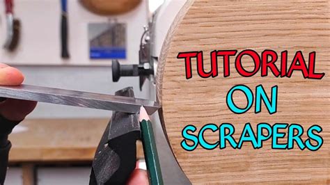 WOODTURNING__HOW TO USE SCRAPERS__part 1 of scraper tutorial - YouTube