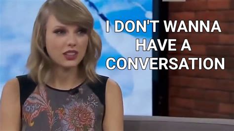 TAYLOR SWIFT'S WORST INTERVIEW - YouTube