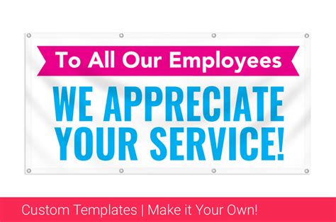 Employee Recognition Banners