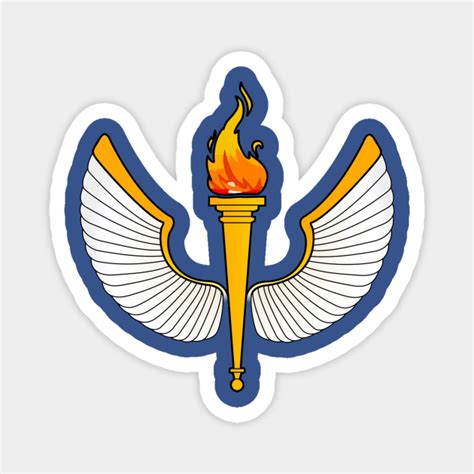 Liberalism symbol - Torch and wings - Liberalism - Magnet | TeePublic