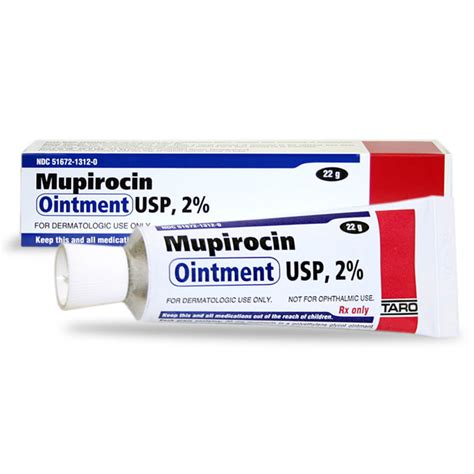 Mupirocin Rx Ointment 2%, 22 g – Agtech Inc